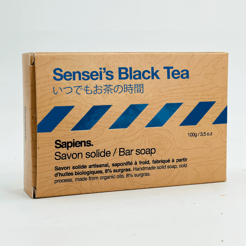 Solid Soap Sensei Black Tea 100G 