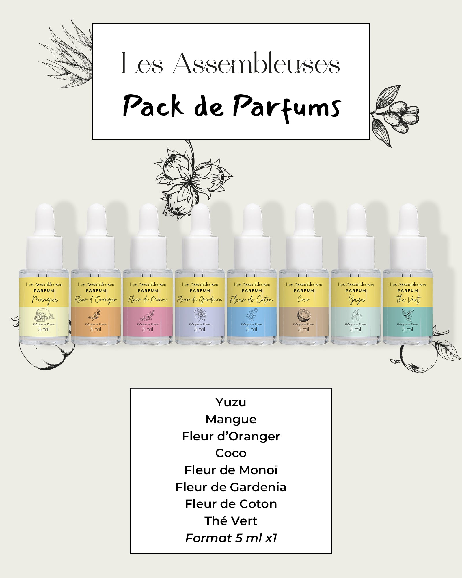 Pack de Parfums