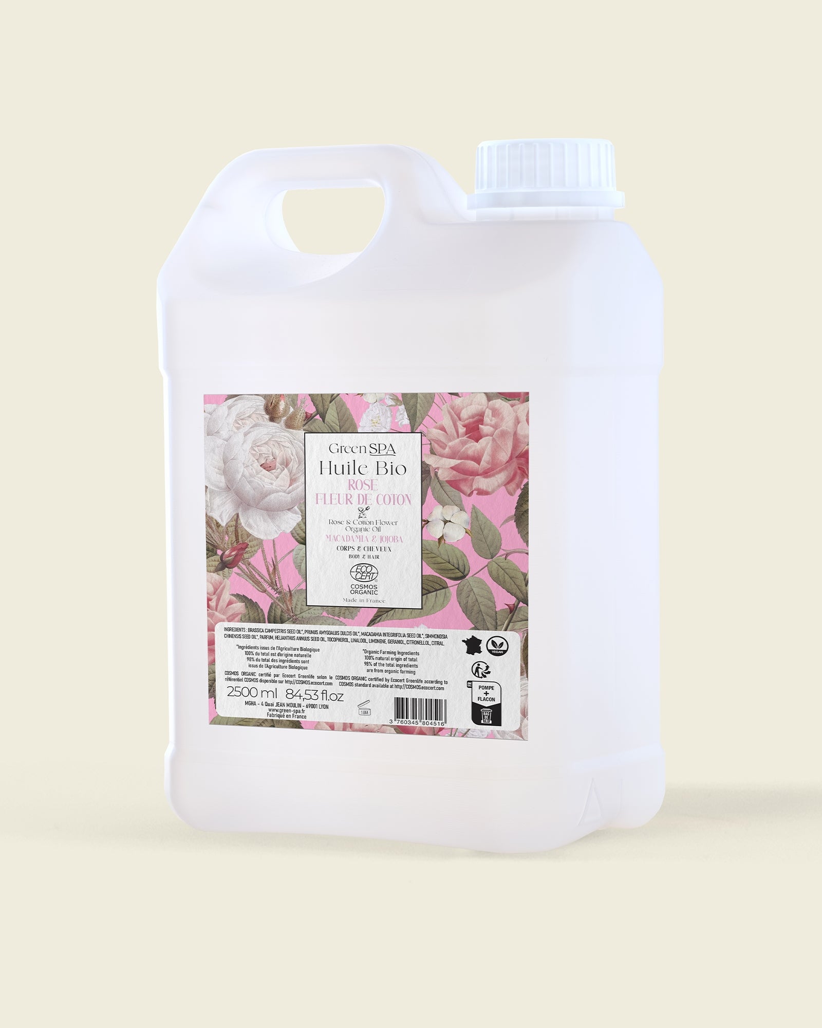 Organic Rose Cotton Flower Oil*
